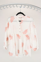 Laleh Dobby Smock  Top