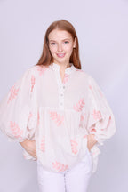 Laleh Dobby Smock  Top