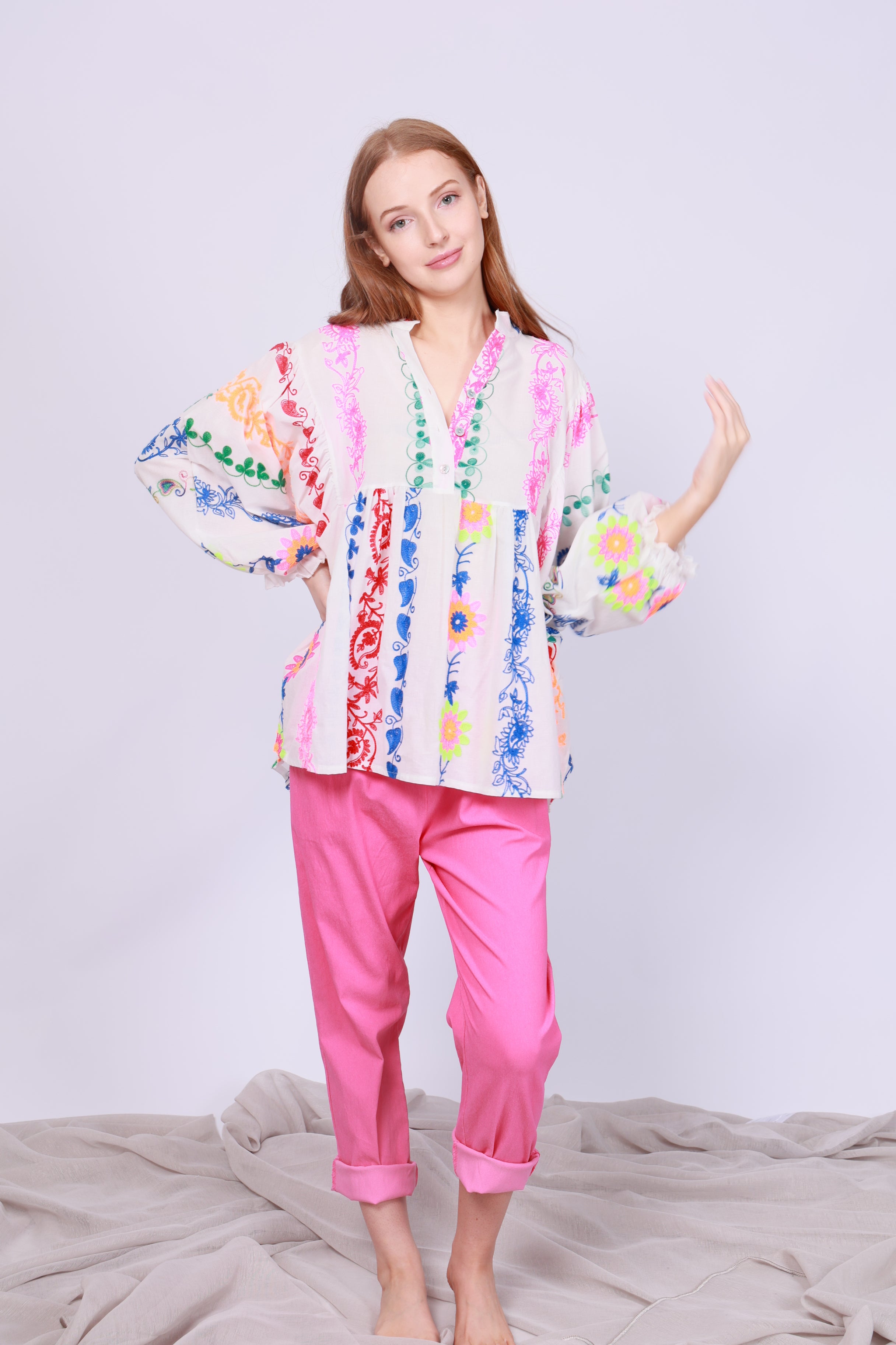 Jabari Boho Top