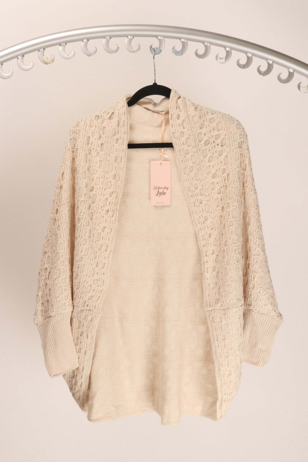 Sienna Crochet style Cardigan Wednesday Lulu