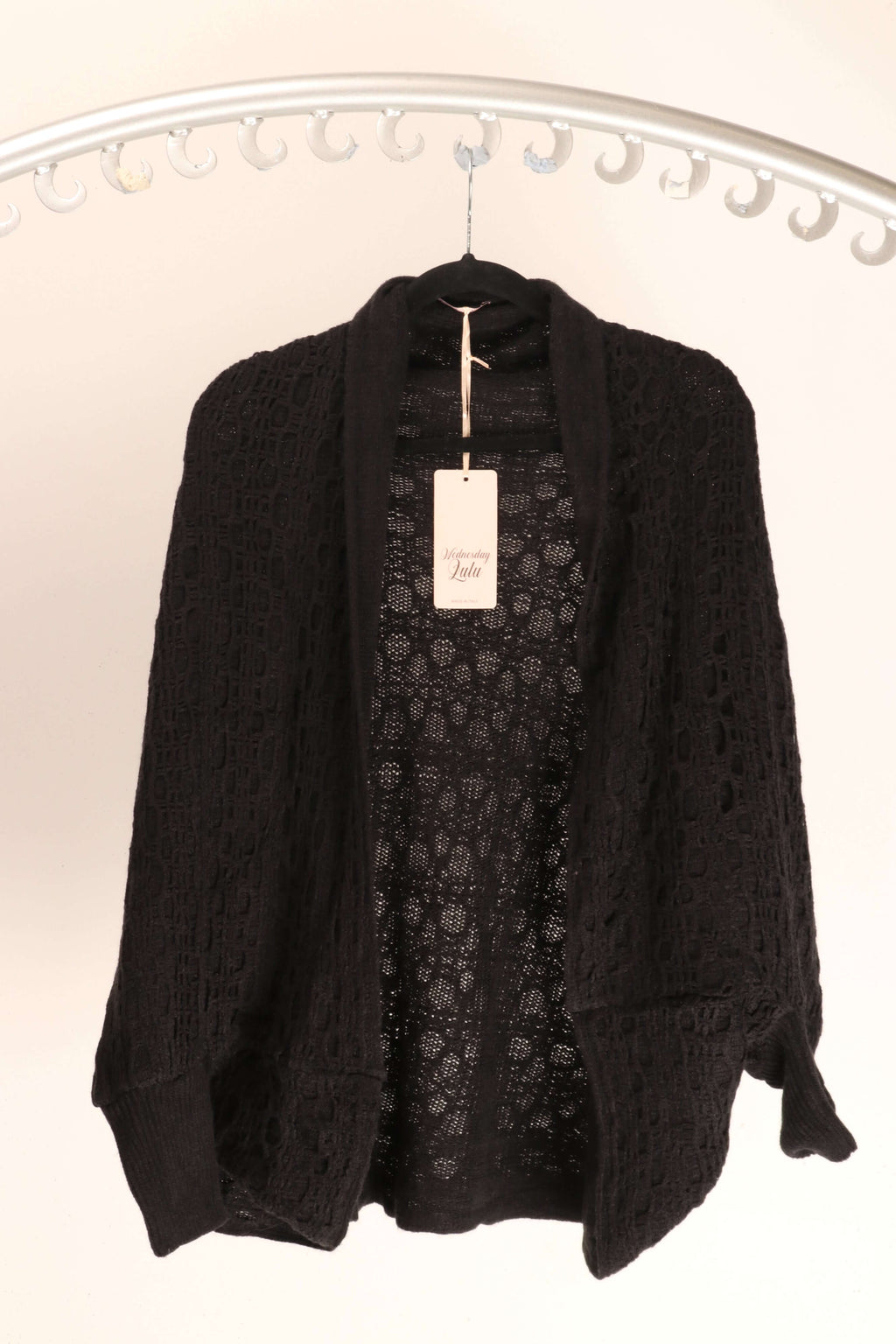 Sienna Crochet style Cardigan Wednesday Lulu