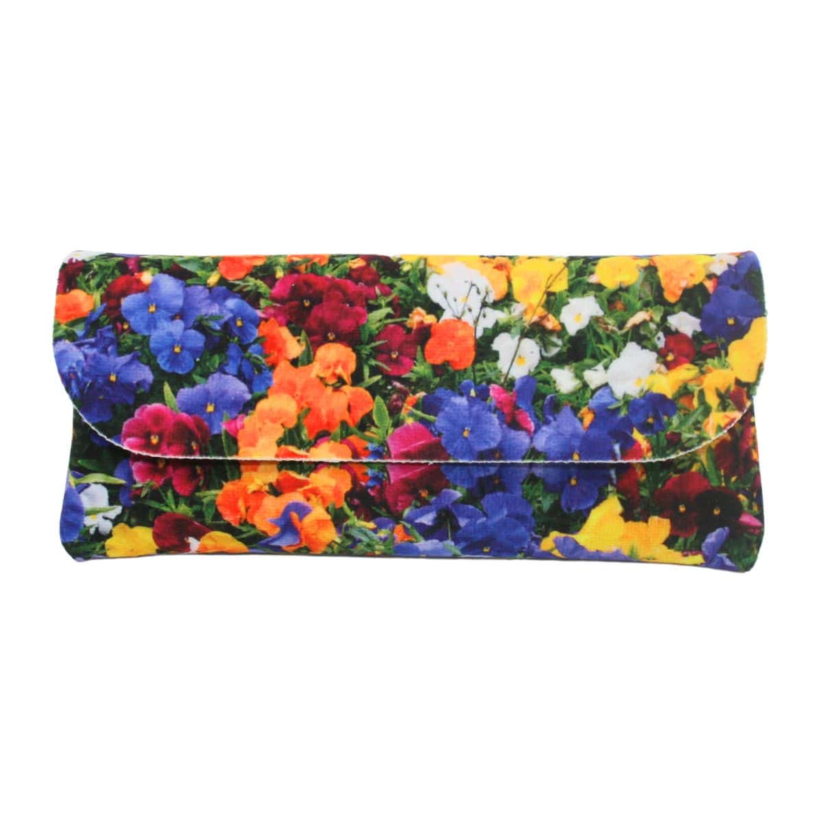 Velour Glasses Case – Flowers