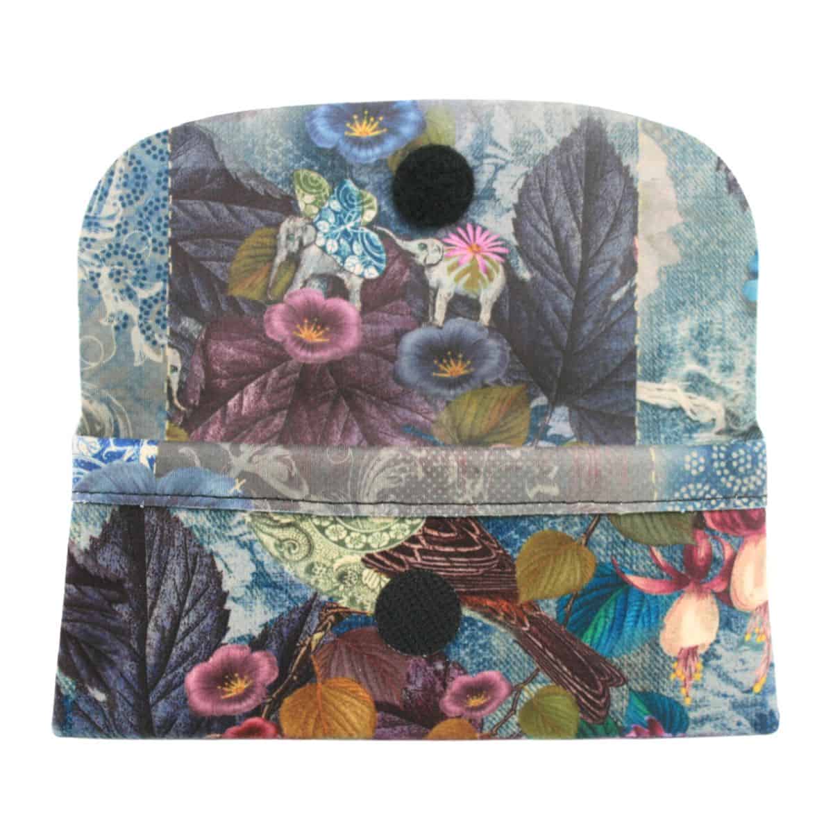 Velour Glasses Case –Bird & Lace