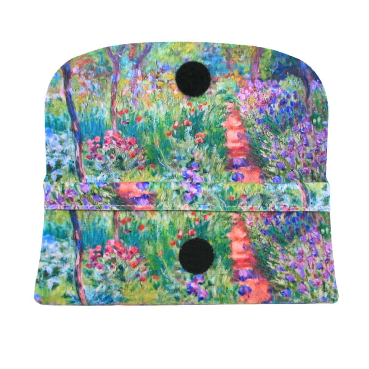 Velour glasses case -The Artists Garden at Giverny 1900