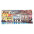 Velour Glasses Case – Malcesine featuring stunning artwork inspired by Klimt's design.