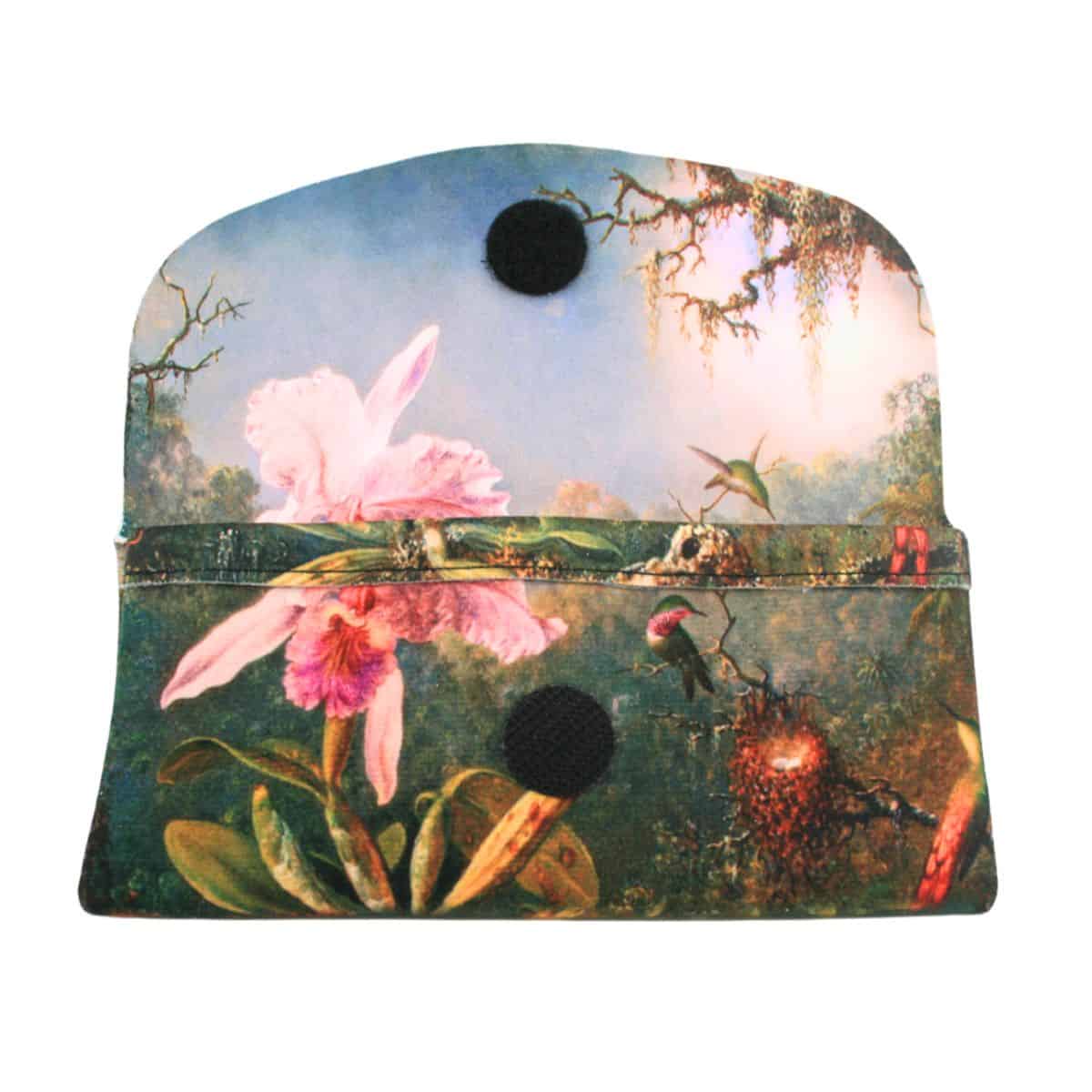 Velour Glasses Case – Cattleya Orchid