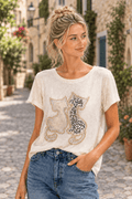 WL Shimmering Cat Knit