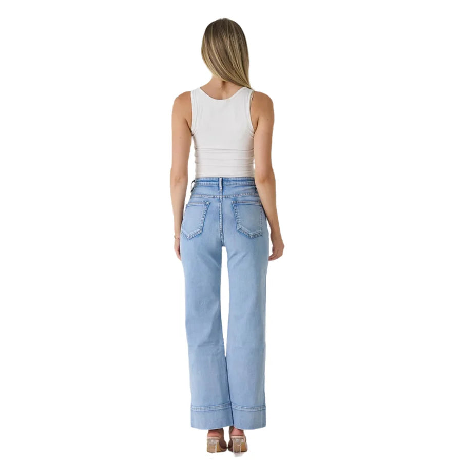 WK 3084  High Waist Jeans
