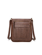 Patricia Vegan Expandable XBody Bag Choc
