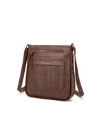Patricia Vegan Expandable XBody Bag Choc