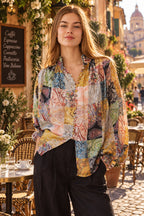 IB Patch Blouse