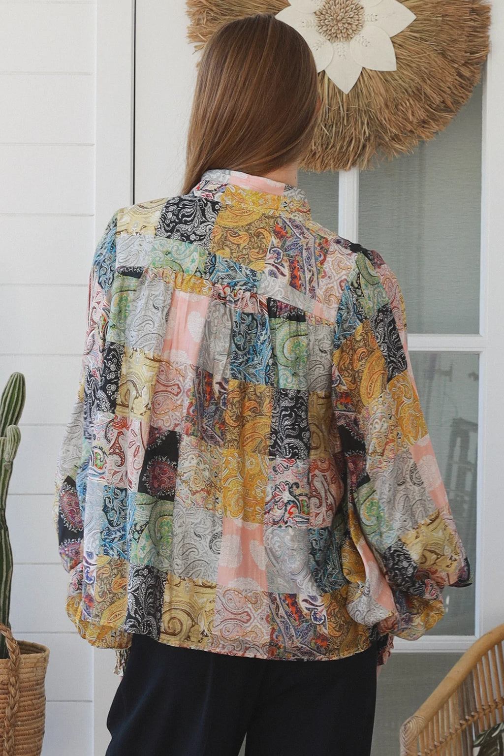 IB Patch Blouse