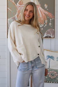 Simone Button Cardigan Charlotte The Label