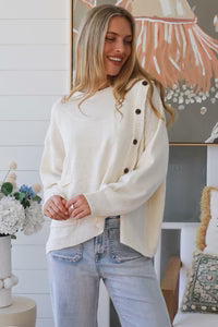 Simone Button Cardigan Charlotte The Label