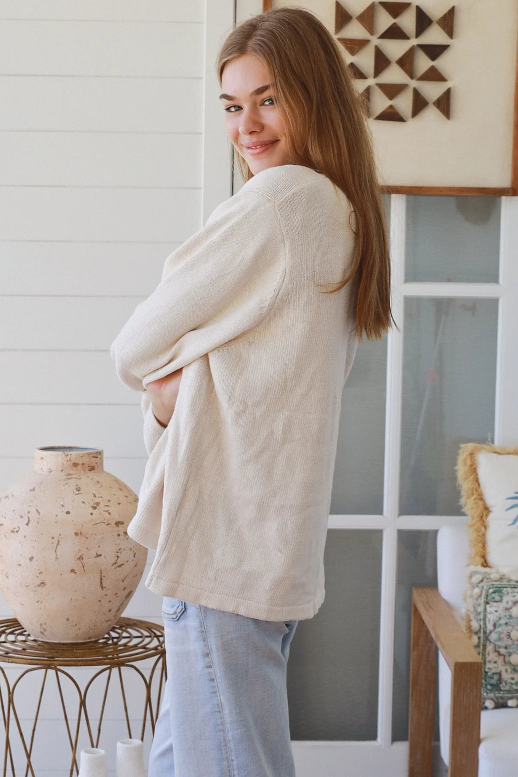 Amadea Coloured Button Cardigan Charlotte The Label