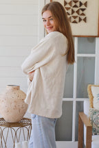 Amadea Coloured Button Cardigan Charlotte The Label