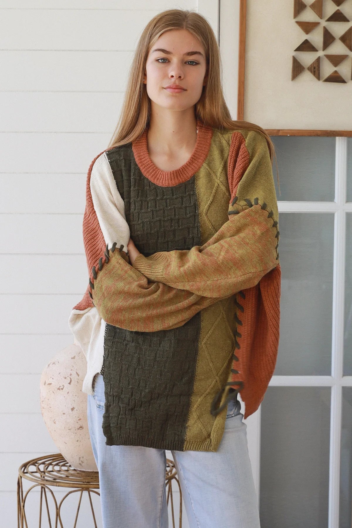 Melissa Round Neck Jumper Charlotte The Label