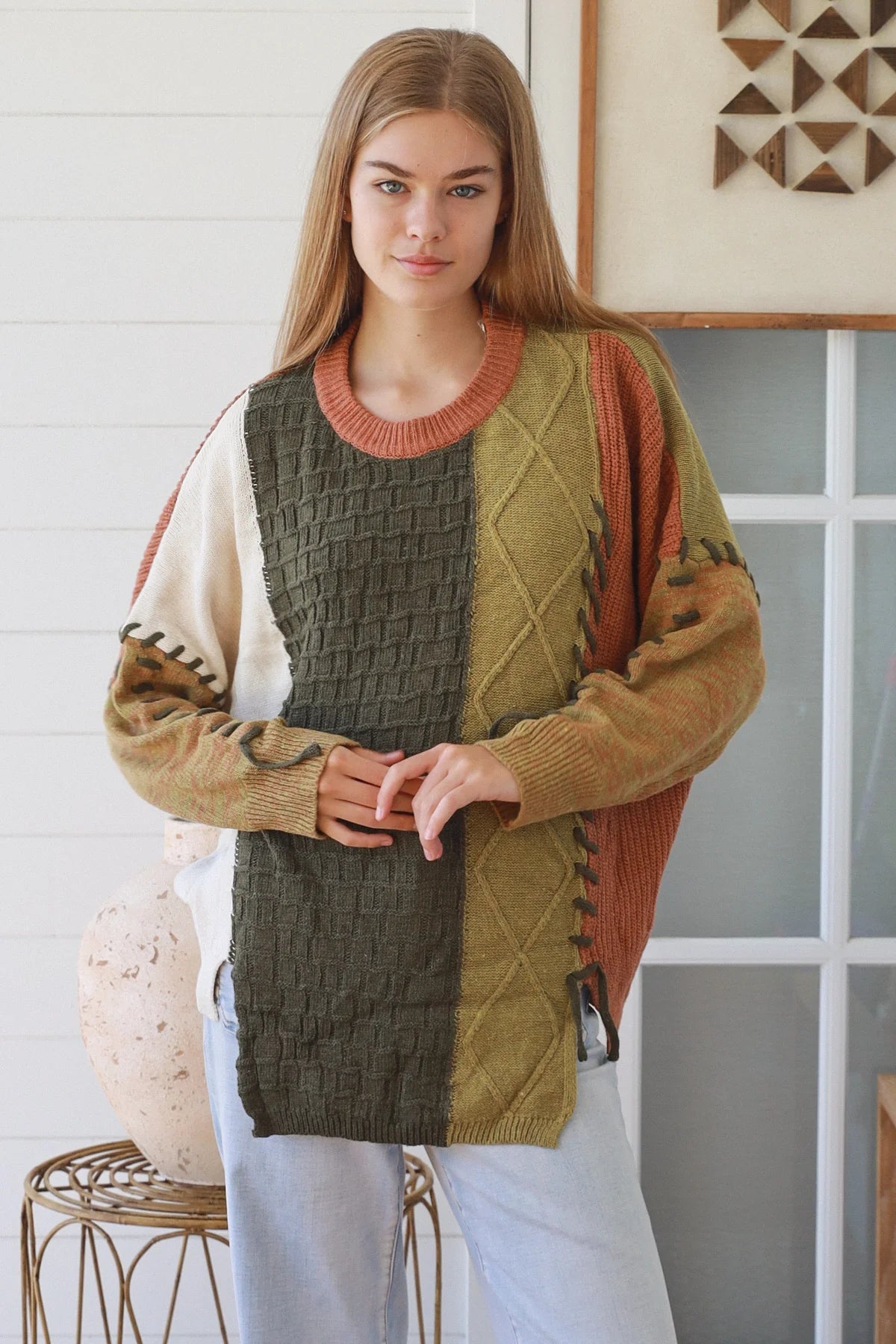 Melissa Round Neck Jumper Charlotte The Label