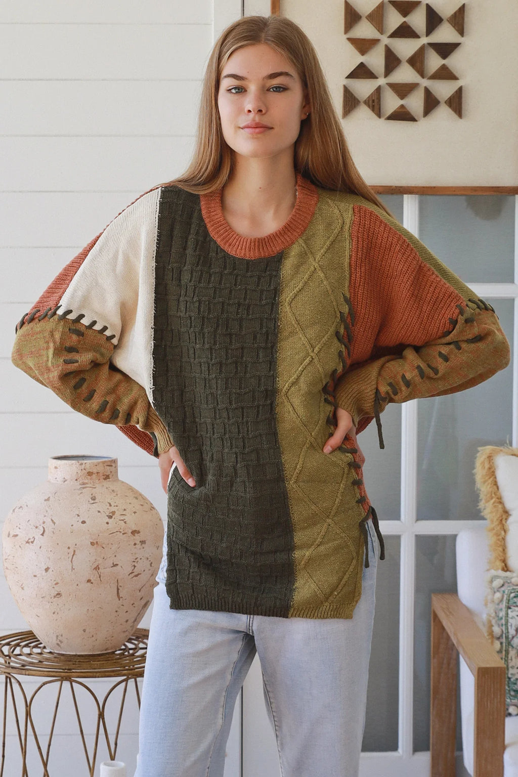 Melissa Round Neck Jumper Charlotte The Label