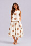 Bianca Polka Dot Balloon Skirt