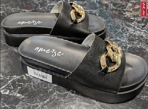 Ameise sandals 37 / Black Kylie Bling slides