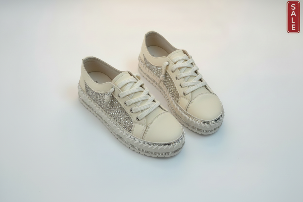 Show stone Sneaker- cream Ameise
