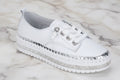 Susan Sneaker- white