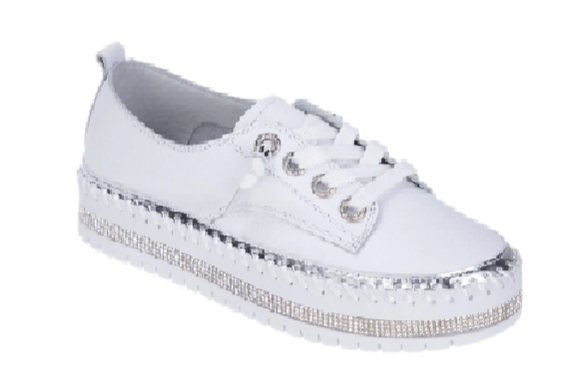 Susan Sneaker- white