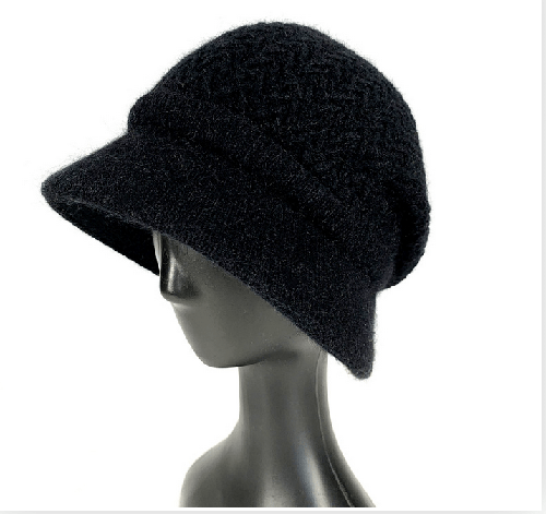 AUTN hat BLACK Open Back Hat