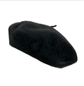 AUTN hat Black Wool Beret