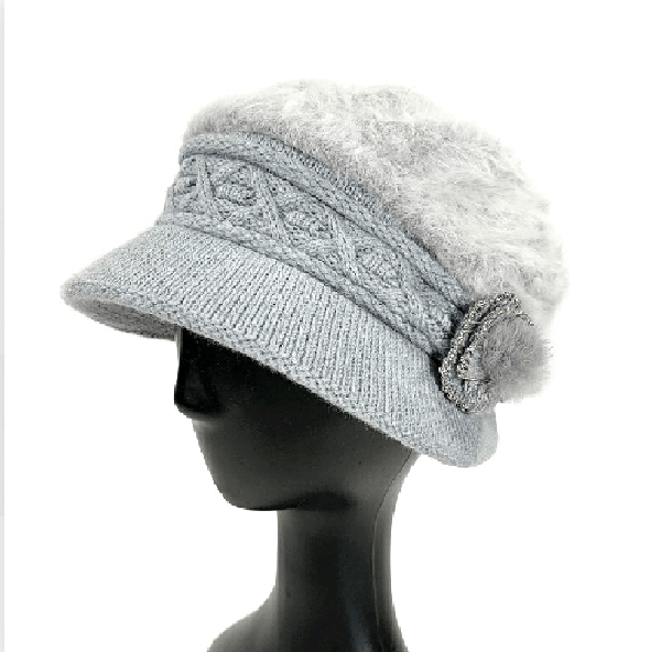 AUTN hat Silver Side Flower Hat
