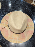 Avenel hat SUN Tie Dye Braided Fedora