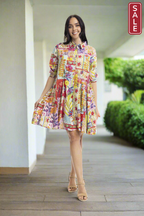 Maitra Buttonthrough dress