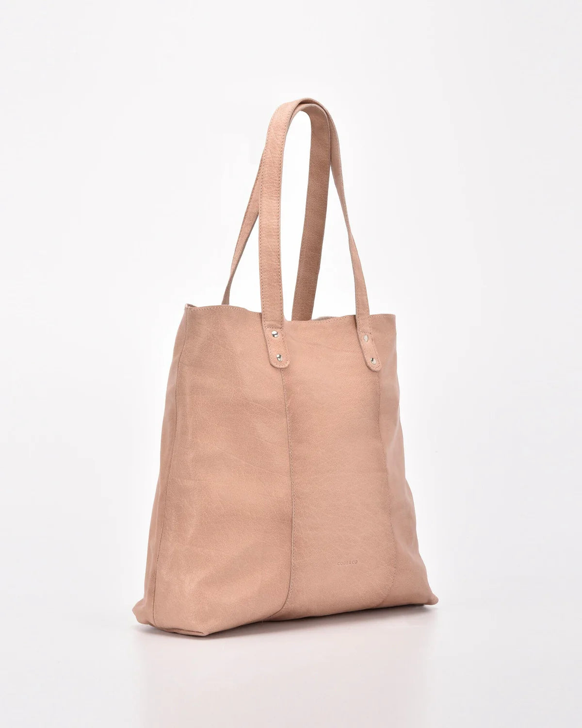 Bedford Leather Tote Blush Gabee