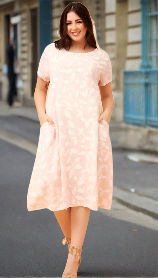 Caroline Morgan Dress 10 Caroline Dress-blush