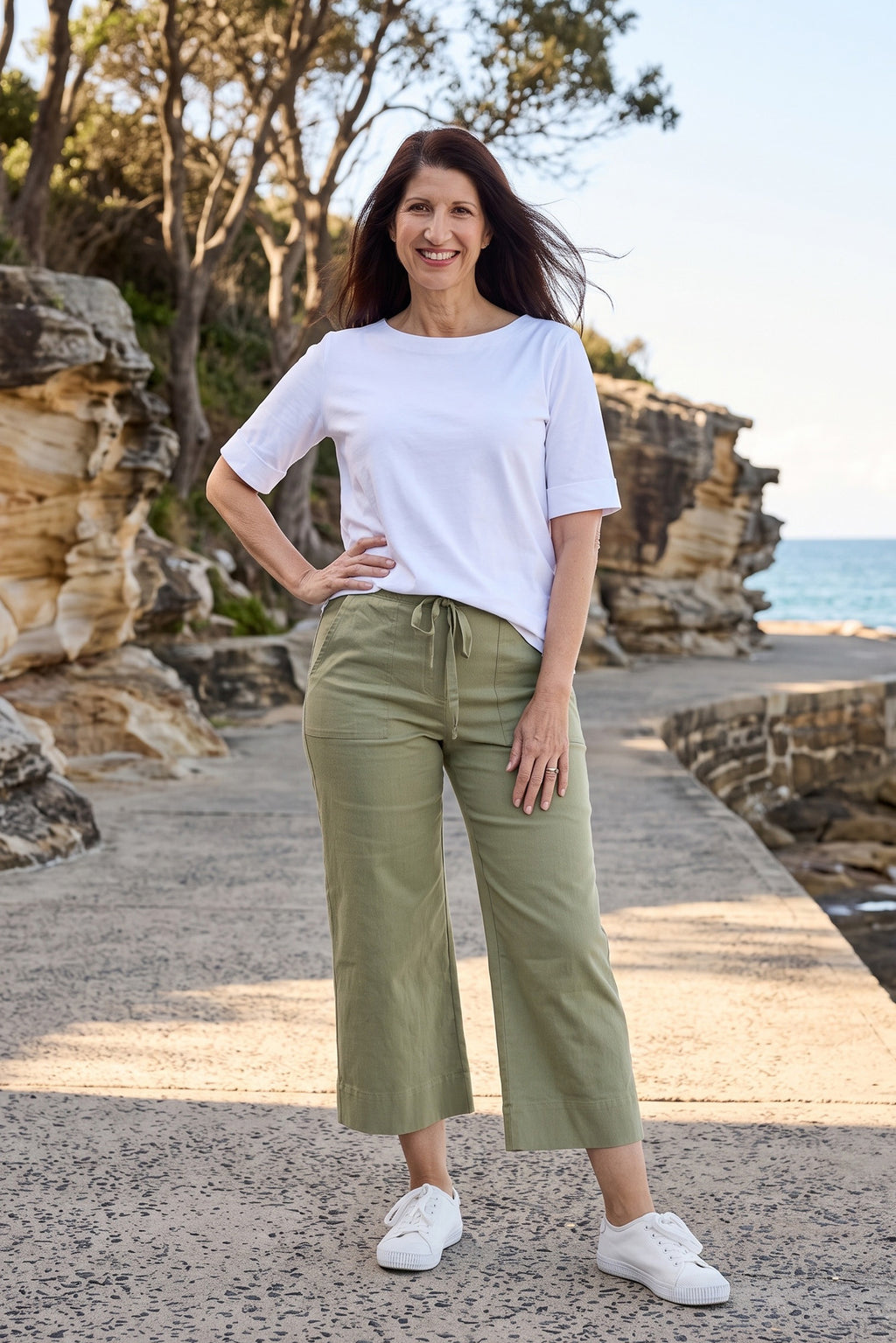 Cafe Latte Drawstring pants