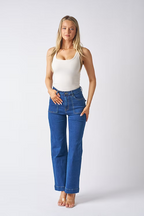 WK 3122 straight  leg jeans Wakee jeans