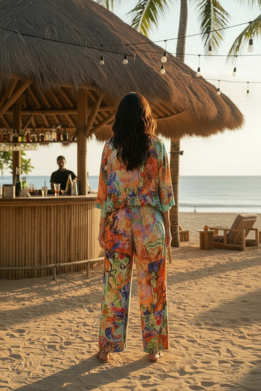 Oriental Digital Pants