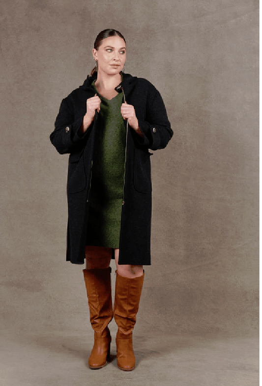 Eb&Ive Coats/jacket Mohave Hood Jacket Alloy