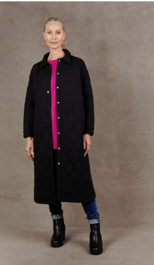 Eb&Ive Coats/jacket Ribe Coat Ebony