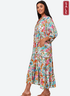 Esprit Tiered Dress-P.Flourish