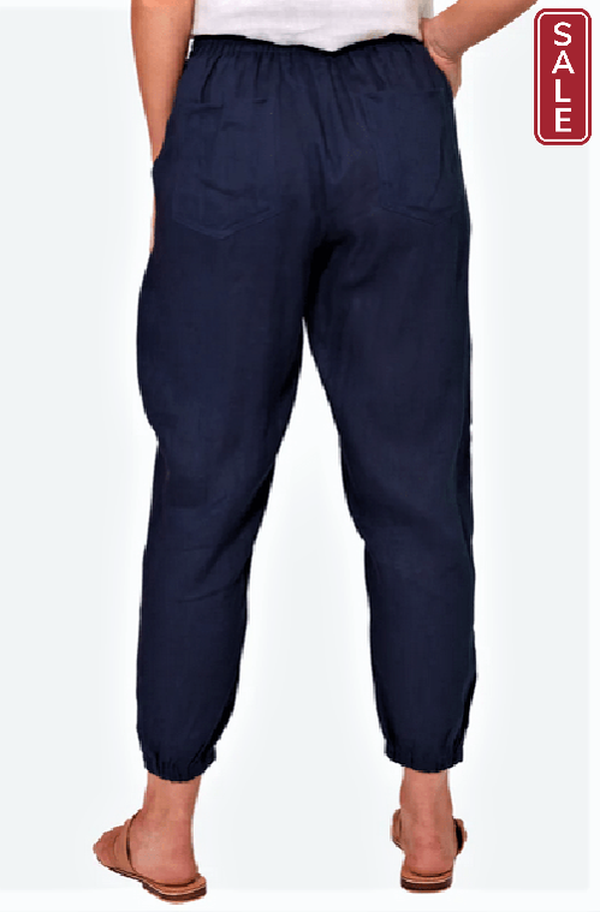 La Vie Pintuck pant Saphire