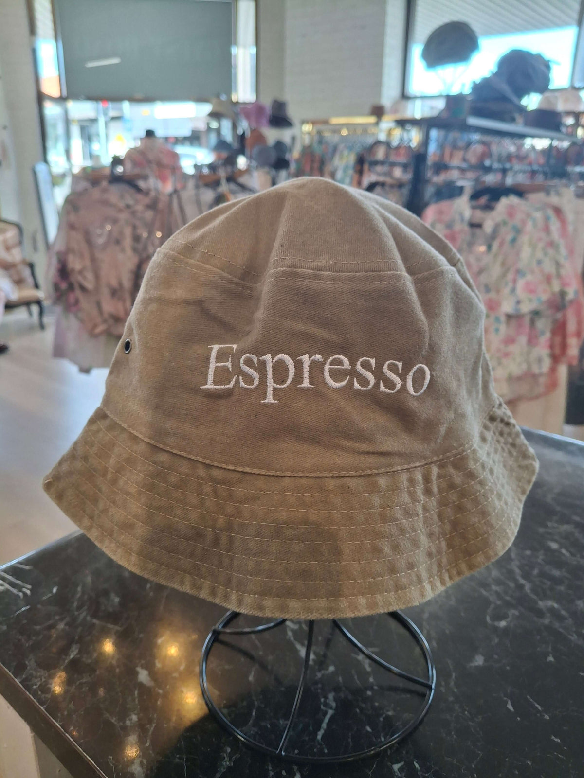 Embroidered Bucket Hat