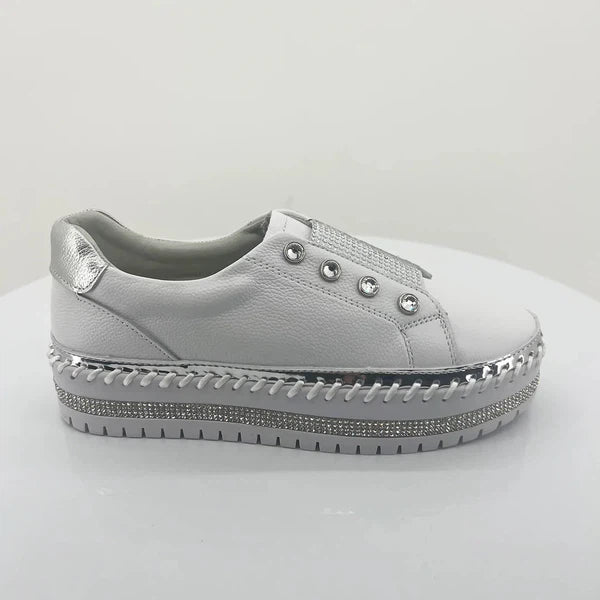 Gladys white sneaker