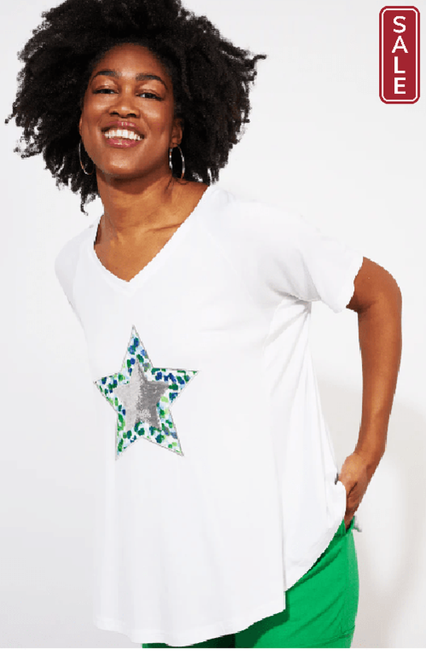 Lamu tshirt Savanna blue