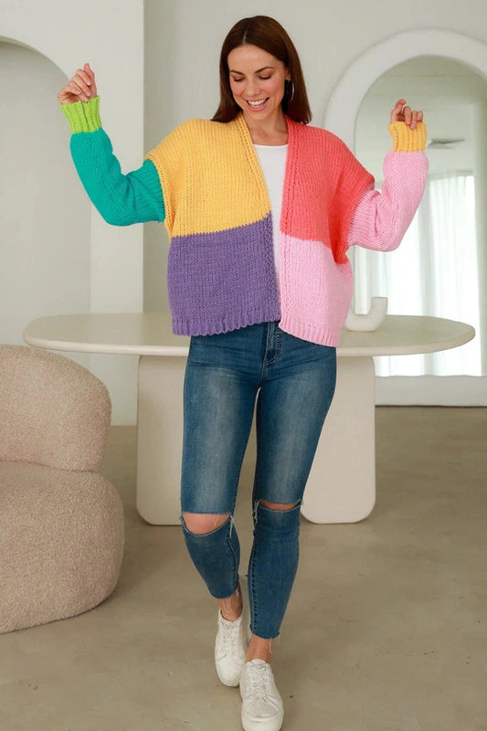 Isabella boho knitwear S/M Narcisa Multi knit
