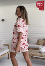 Aztec Shirt/short Set