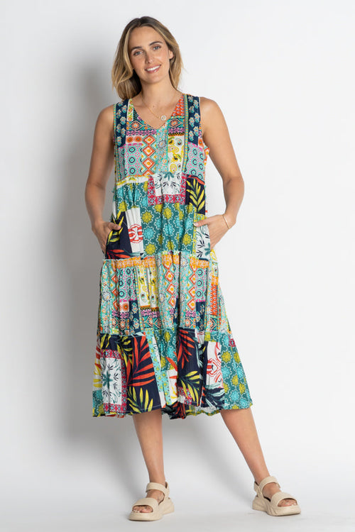 Alina Midi Dress Lula Life