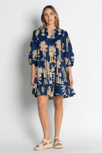 Lulalife Amrita Dress Navy