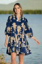 Lulalife Amrita Dress Navy